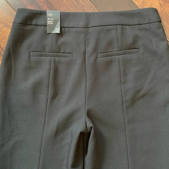 Willow & Thread Pants Black Slim Cigarette Leg Trousers Size 0 NWT - Picture 8 of 16